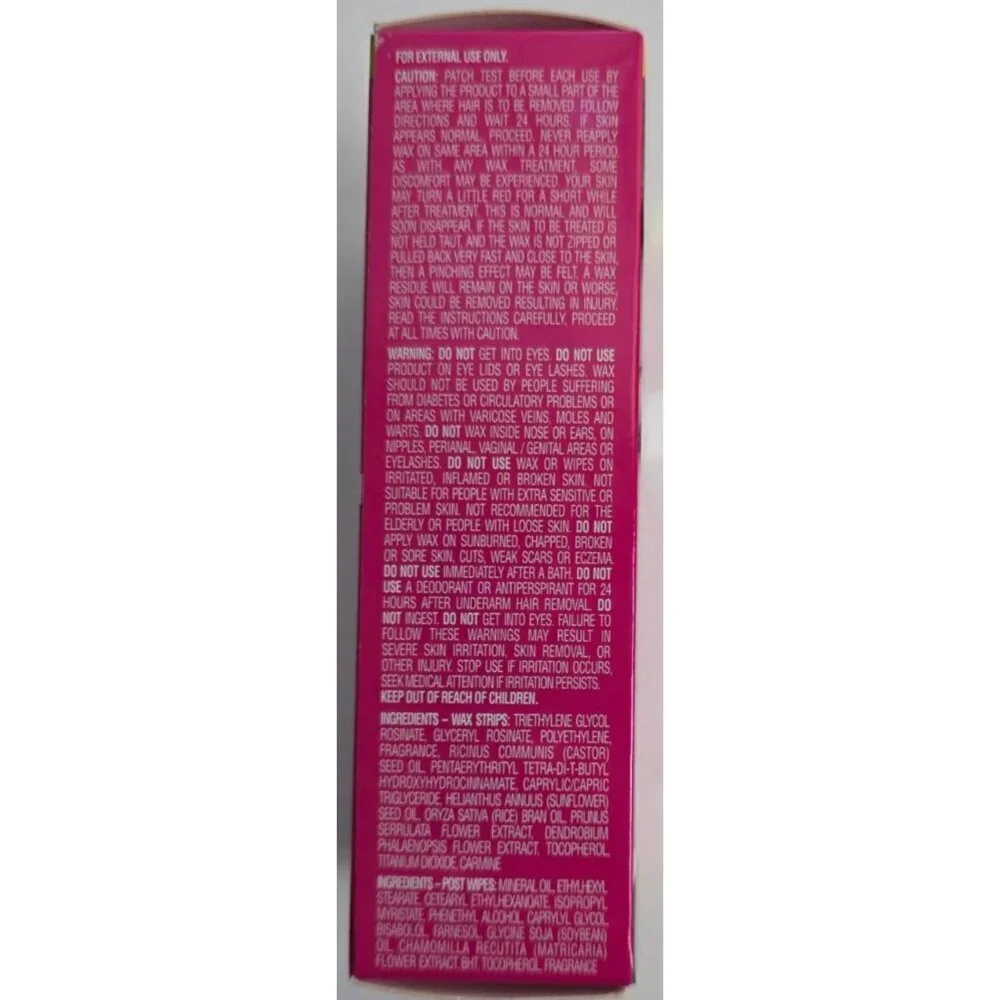 New Nair Wax Ready Strips for Face and Bikini